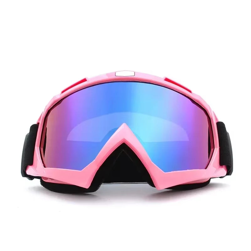Protective Glasses Motorcycle Helmet Outdoor Sports Windproof Dustproof Eye Glasses Ski Snowboard Goggles Motocross Riot Control