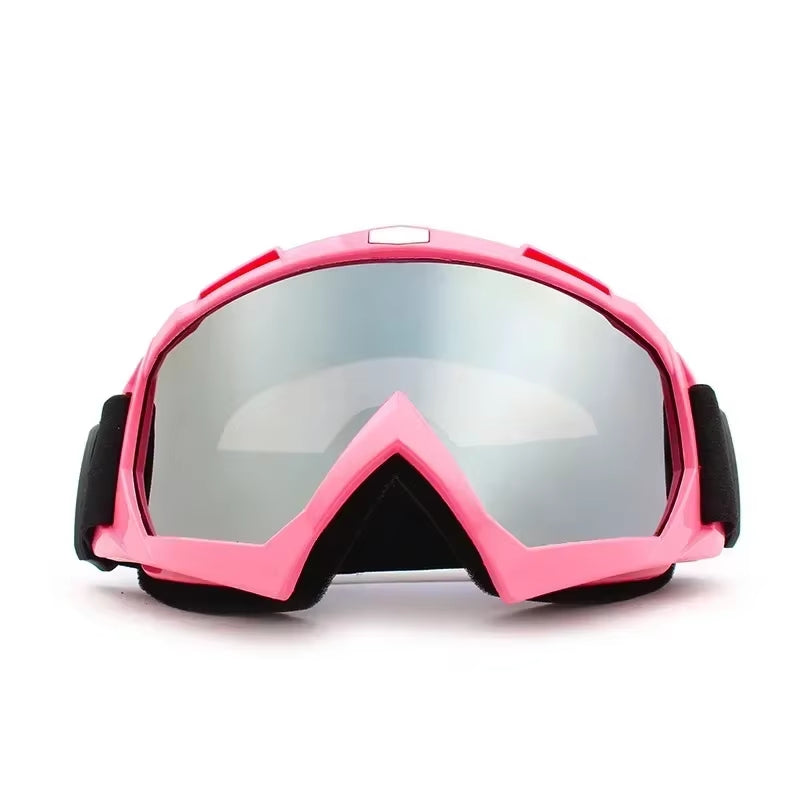Protective Glasses Motorcycle Helmet Outdoor Sports Windproof Dustproof Eye Glasses Ski Snowboard Goggles Motocross Riot Control