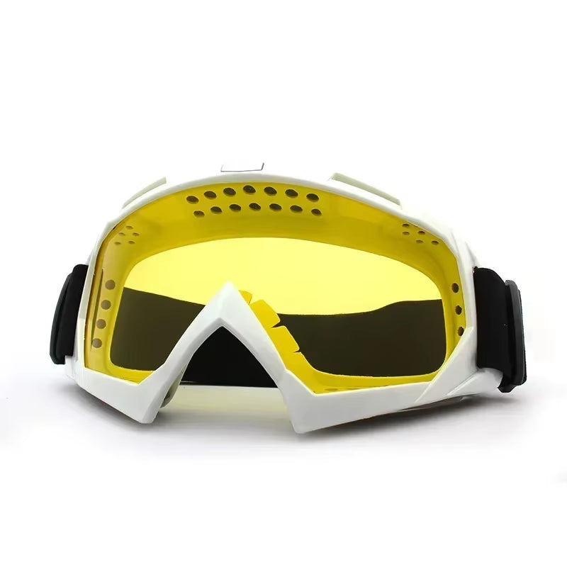 Protective Glasses Motorcycle Helmet Outdoor Sports Windproof Dustproof Eye Glasses Ski Snowboard Goggles Motocross Riot Control